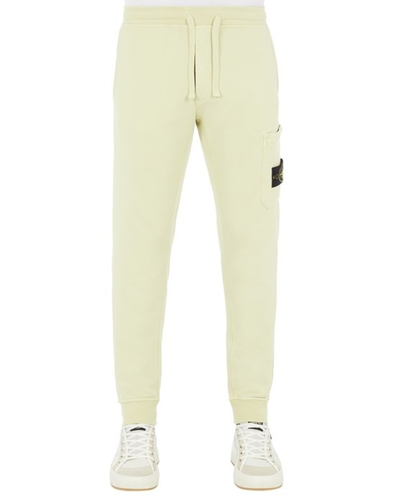64551 GARMENT-DYED COTTON FLEECE 빛 녹색 - 1