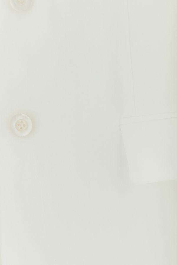 Sportmax White silk Acacia1234 blazer | gebnegozionline