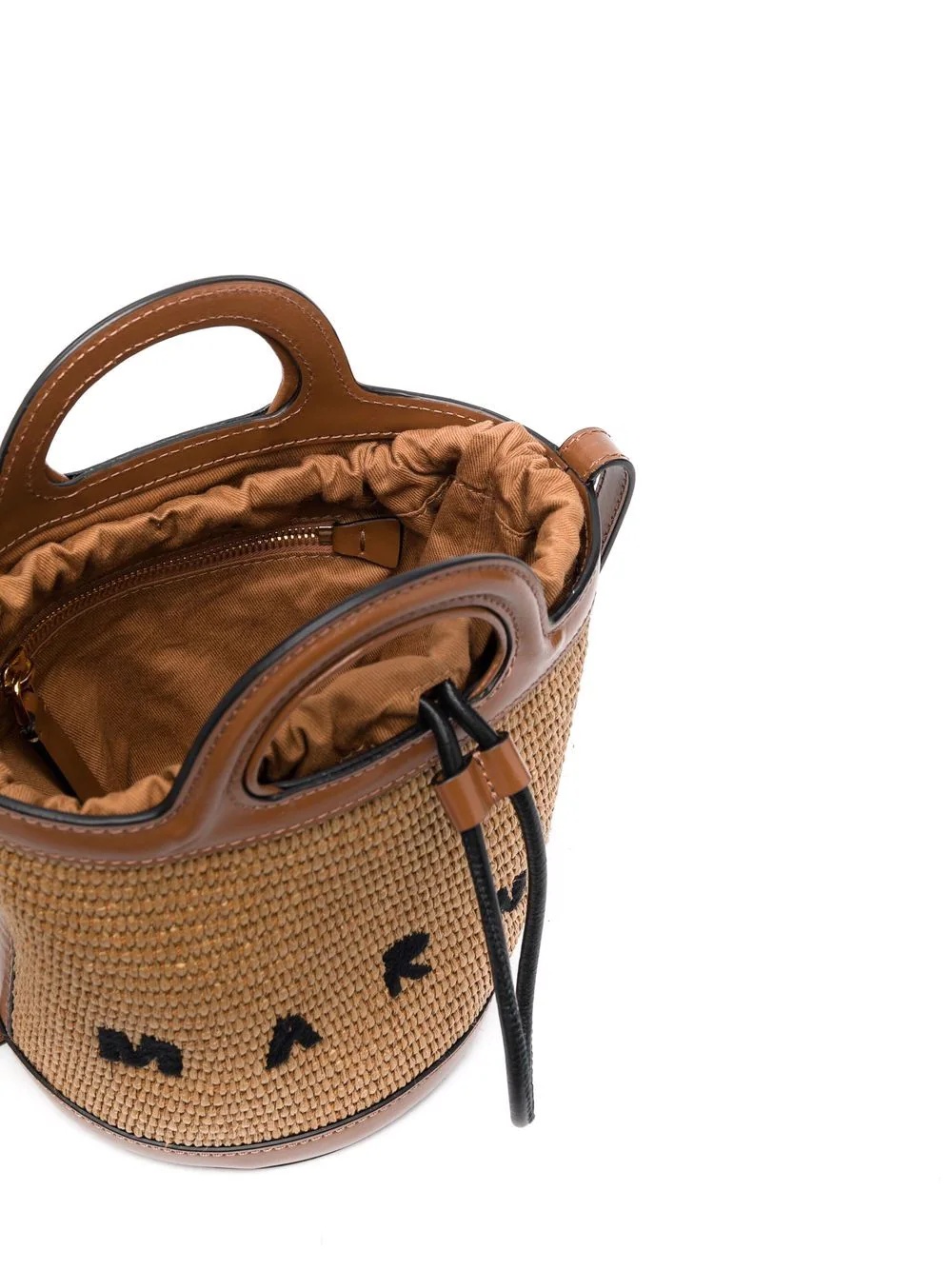 Tropicalia logo-embroidered bucket bag - 5