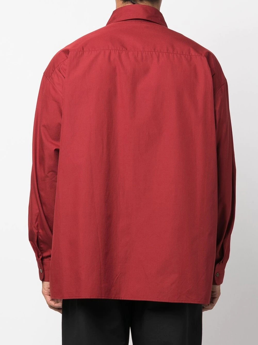 oversize cotton shirt - 4