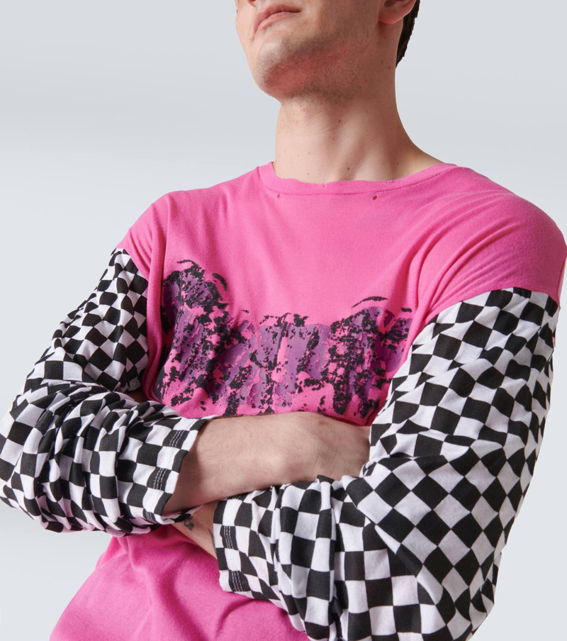 Printed cotton jersey top 5