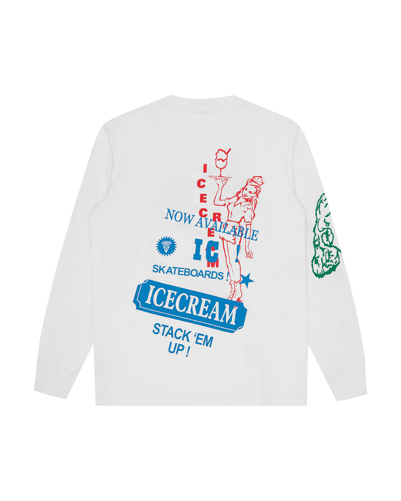 ICECREAM MULTI GRAPHIC LS T-SHIRT outlook
