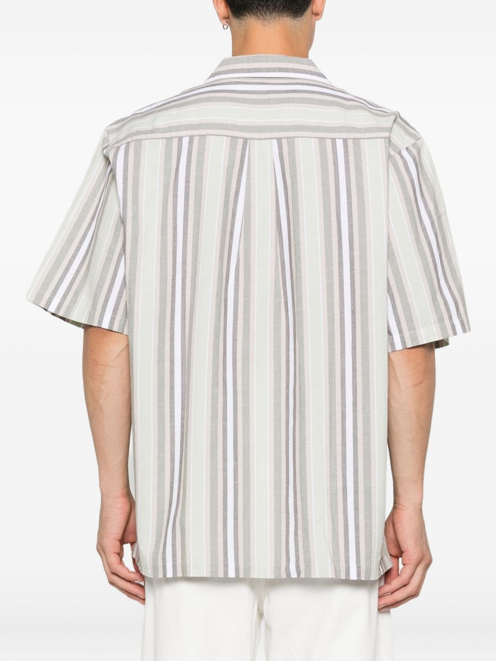 Folsey striped short-sleeve shirt - 4