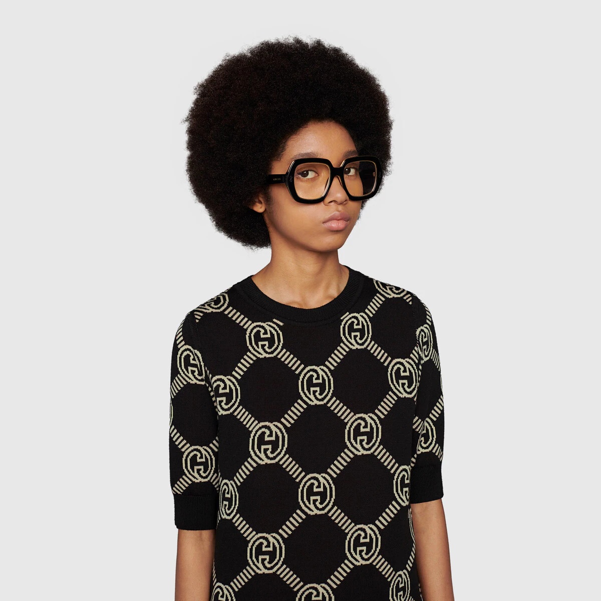 Reversible Interlocking G wool sweater - 9