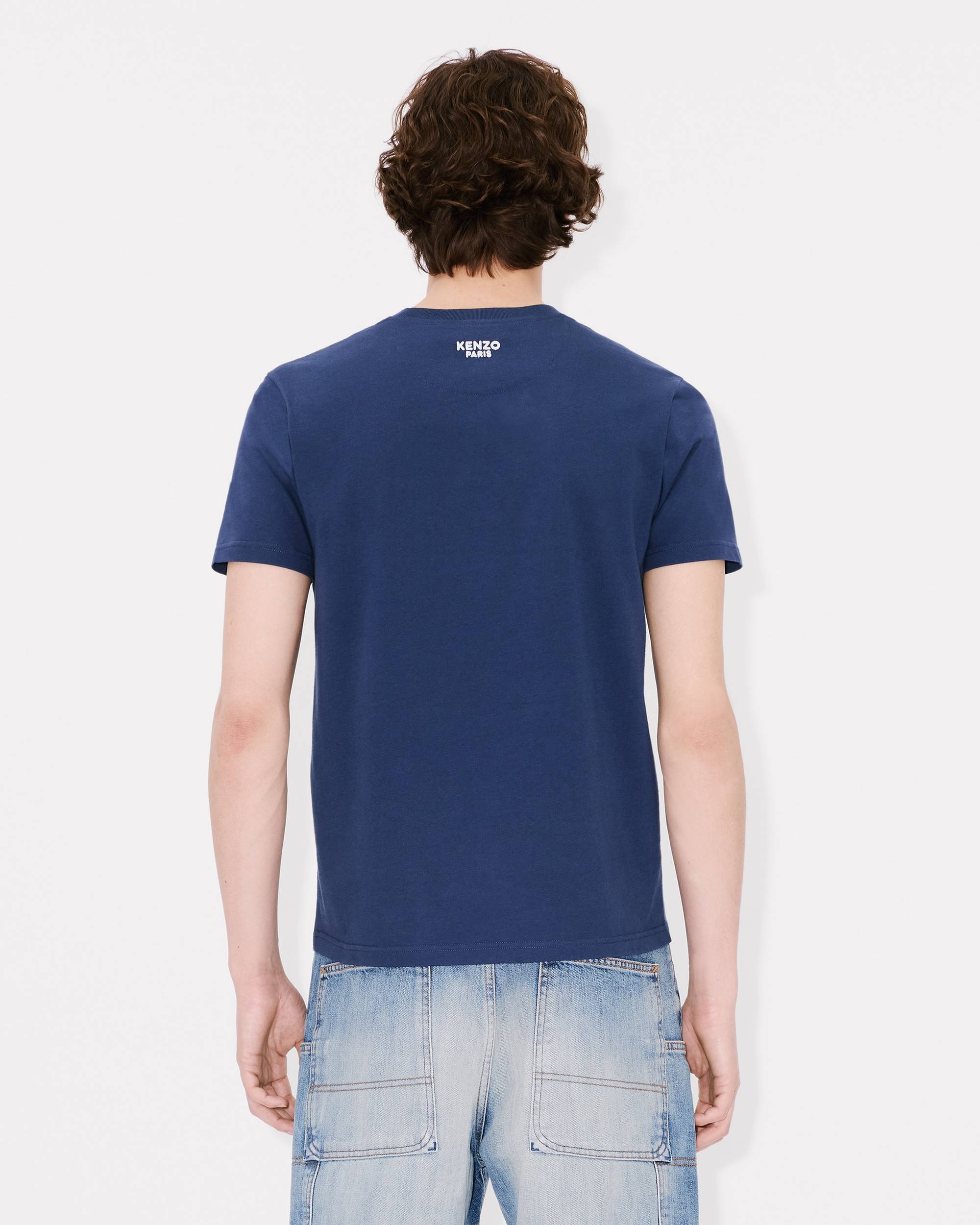 'KENZO Elephant Logo' embroidered slim T-shirt - 4