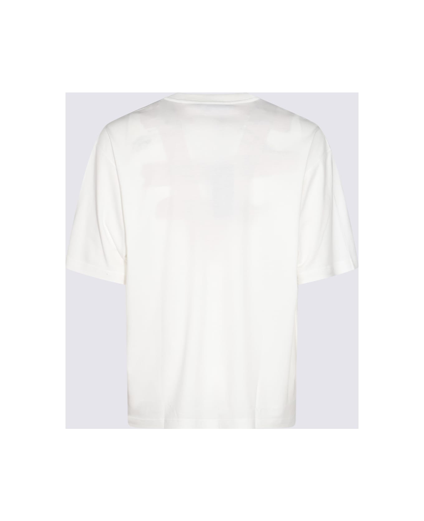 White Cotton Logo T-shirt - 2