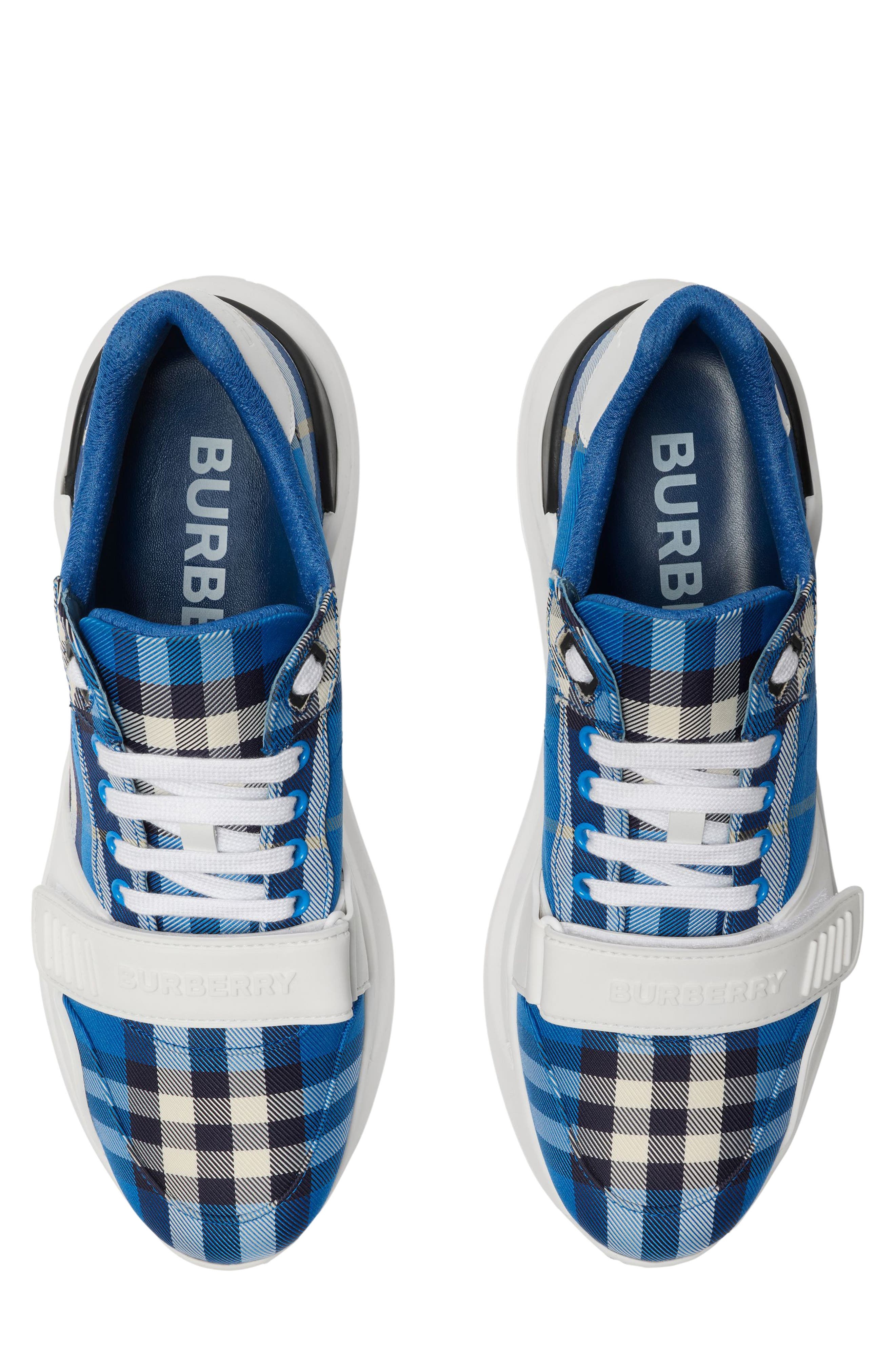 burberry Regis Check Sneaker in Hyacinth at Nordstrom - 3