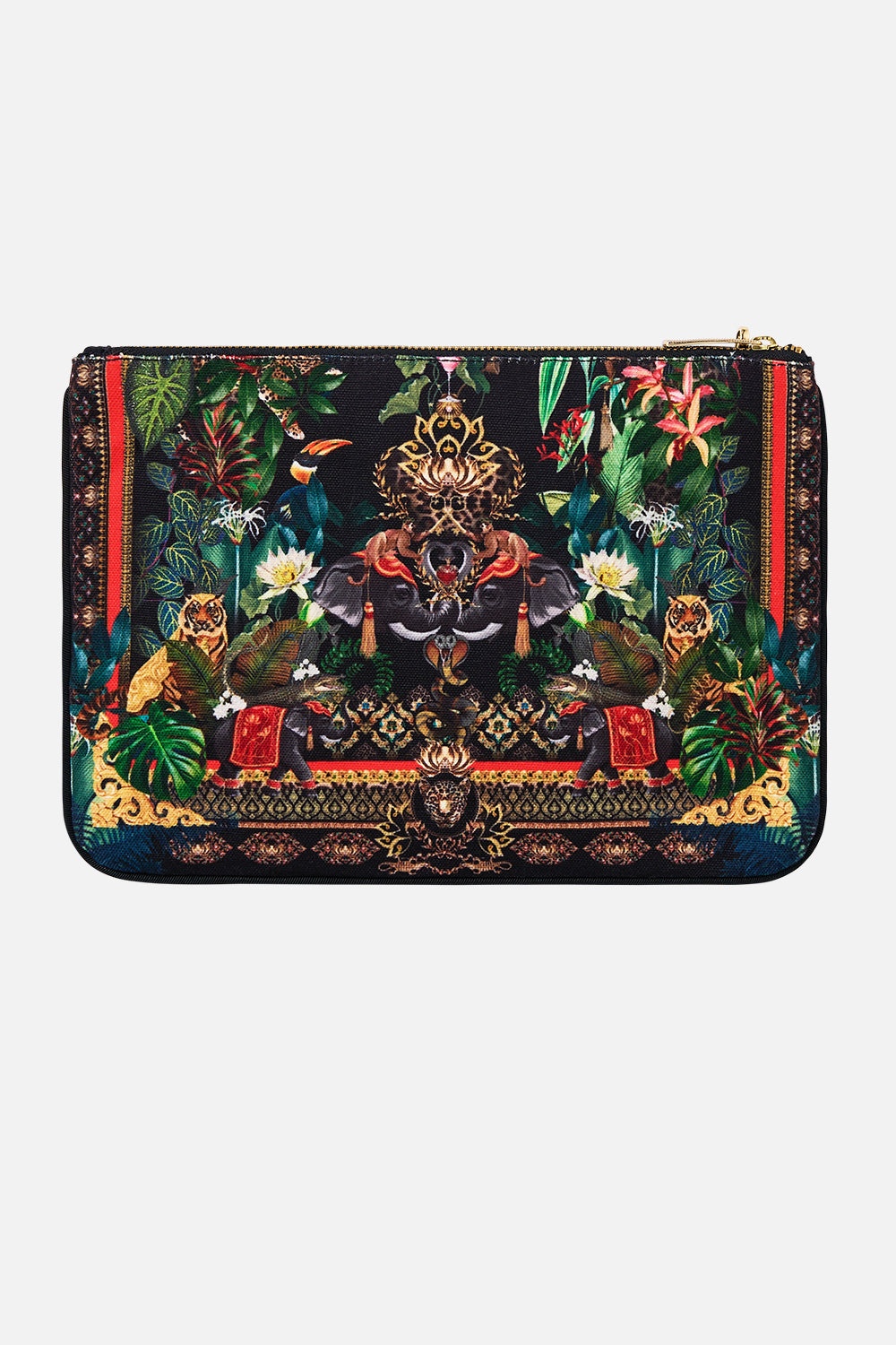 SMALL CANVAS CLUTCH - 3