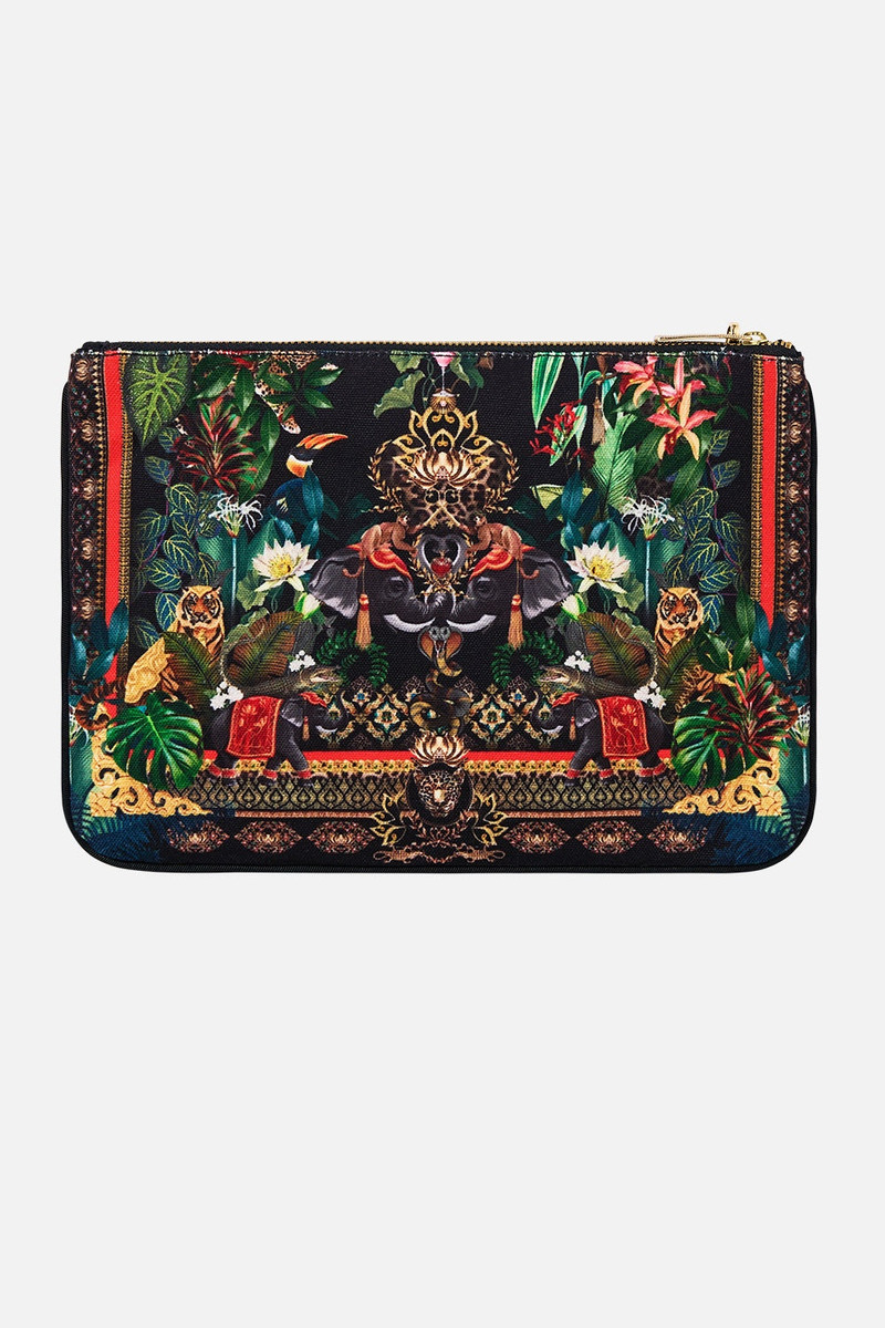 SMALL CANVAS CLUTCH 3