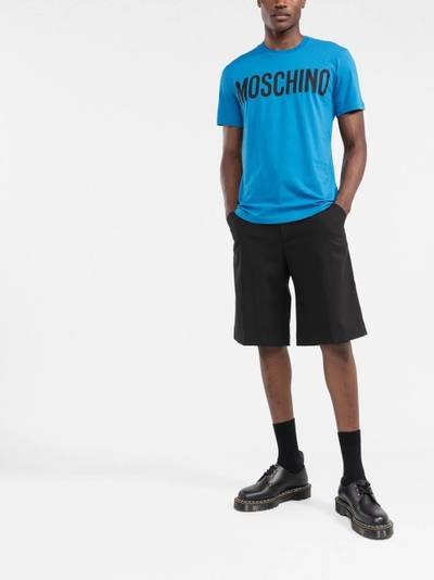 Moschino logo-print T-shirt outlook