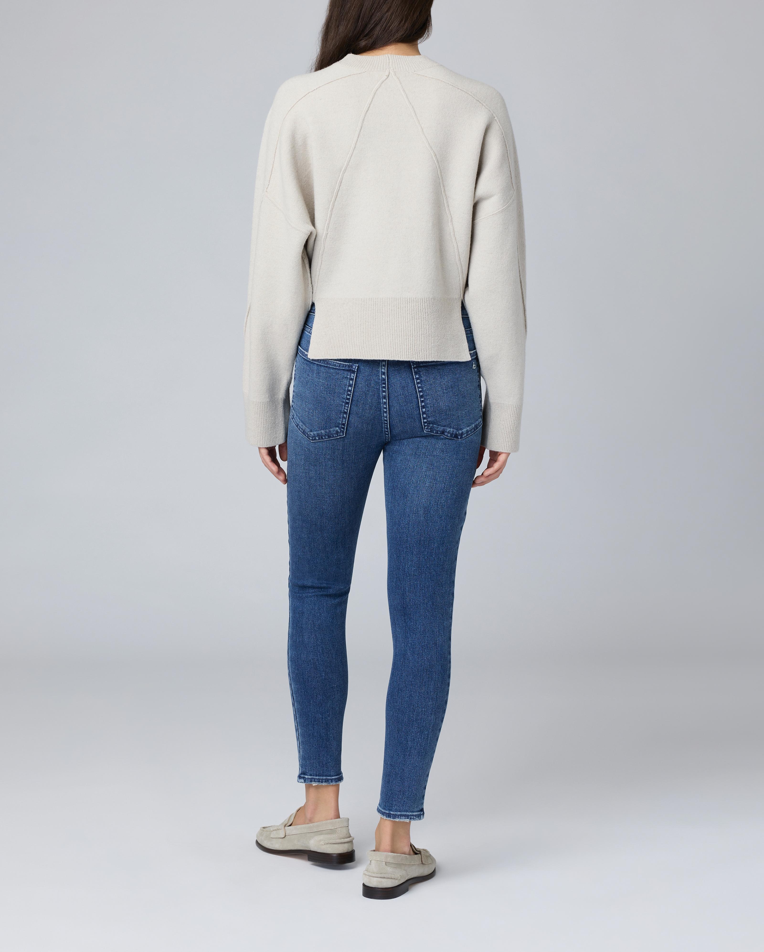 Nina Ankle-Length Skinny Jean
Lightweight Rigid Denim - 2