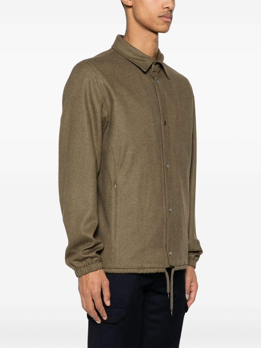 padded shirt jacket - 3