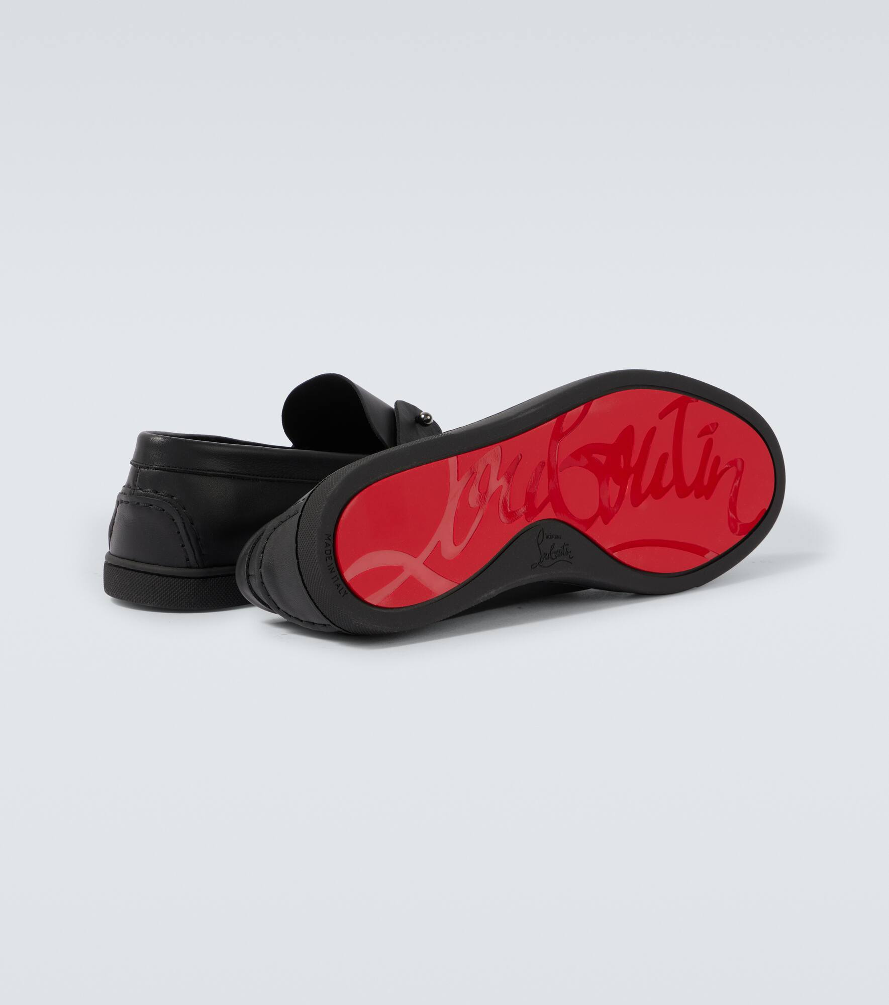 Chambeliboat leather slip-on shoes - 7