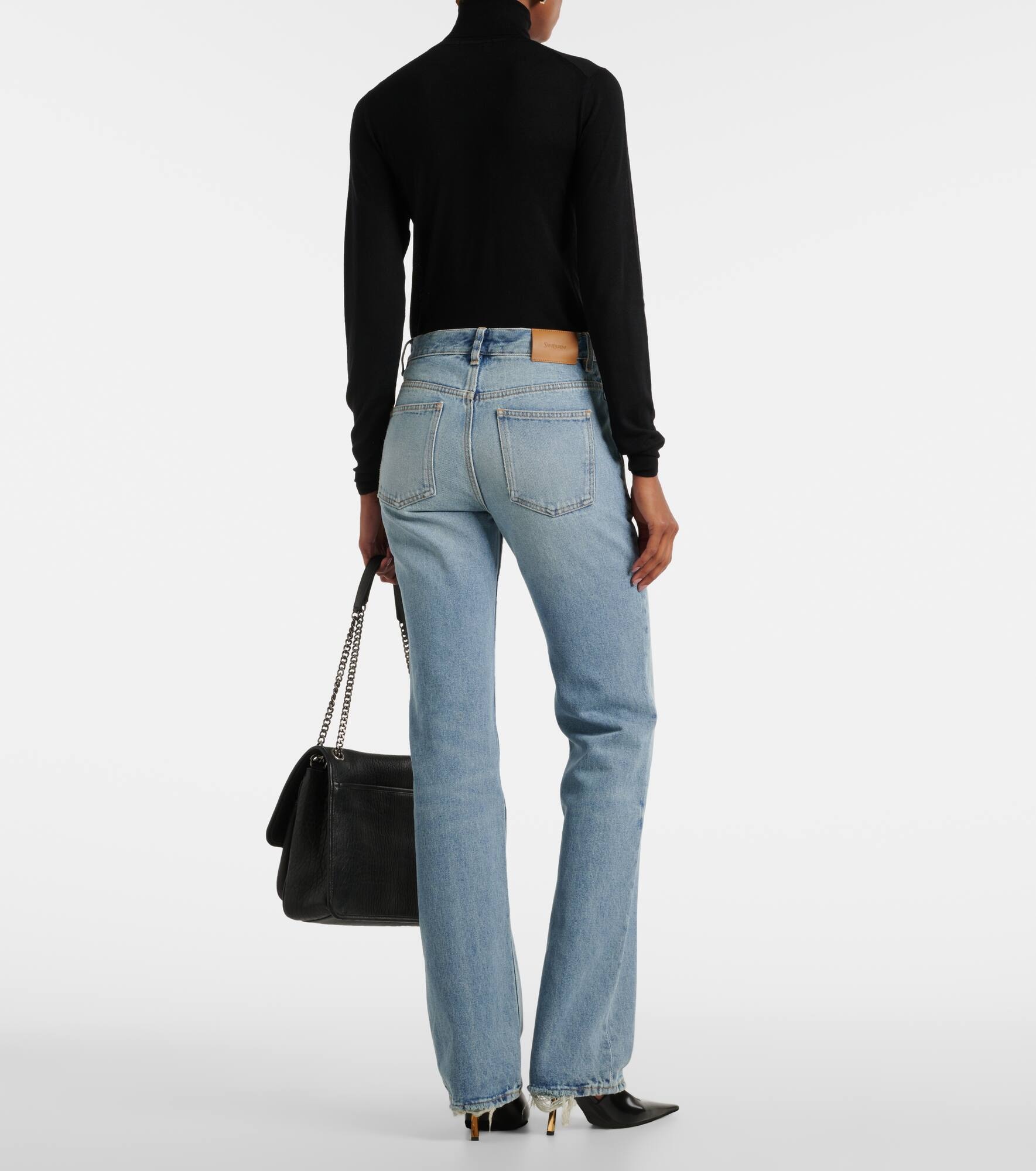 Nico high-rise straight jeans - 3