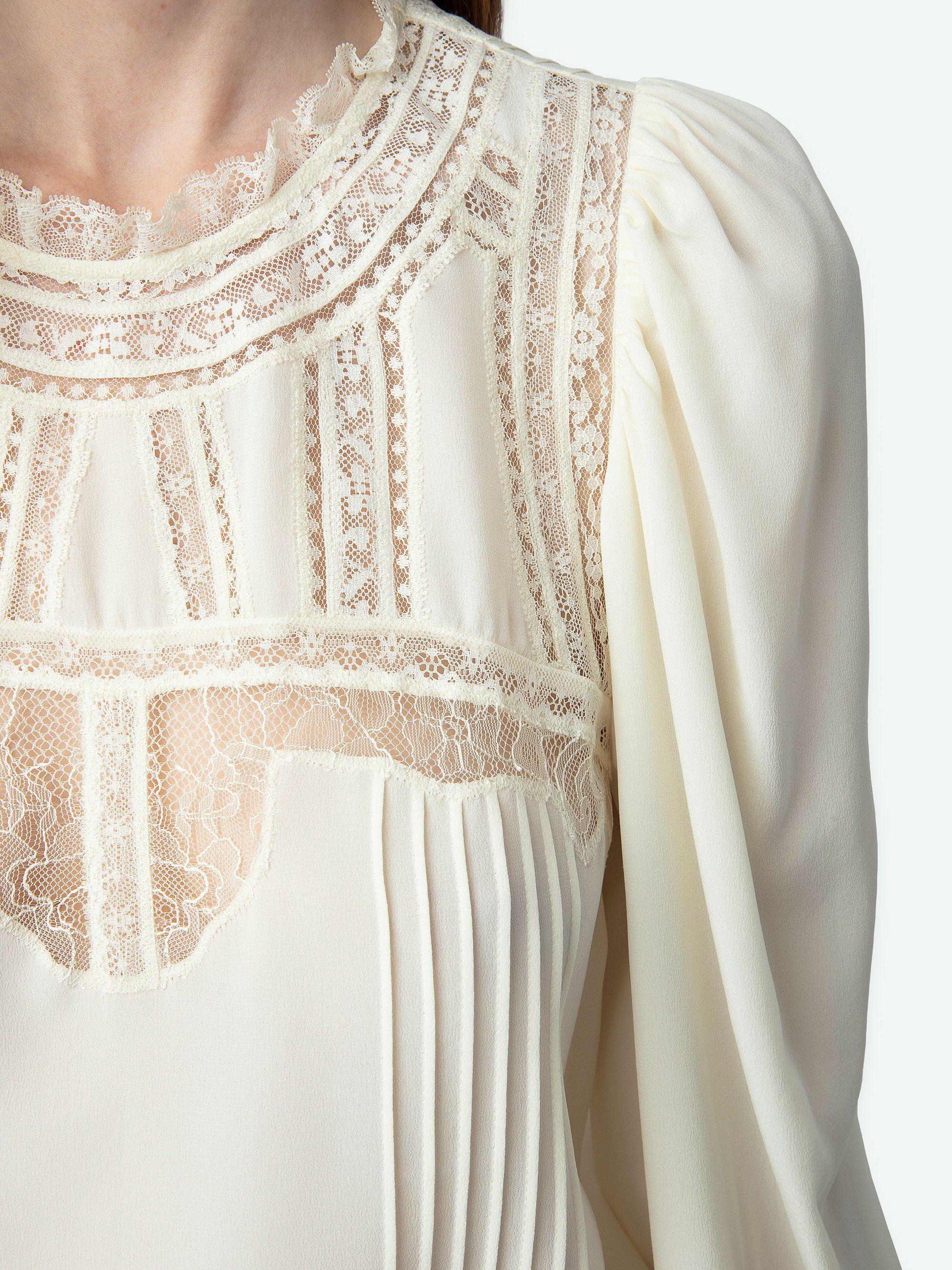 Thena Silk Blouse - 7