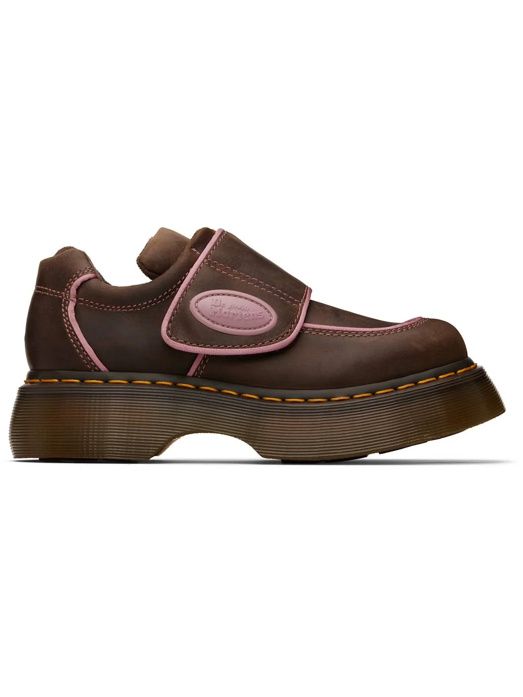 Brown Buzz Strap Wyoming Loafers - 1