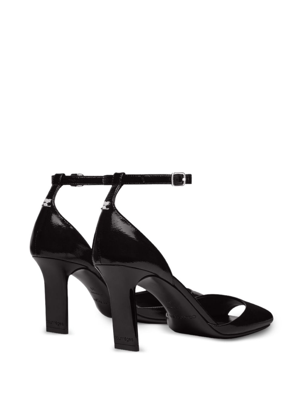 ankle-strap peep-toe pumps - 4
