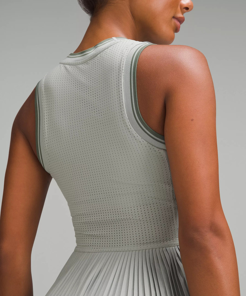 Varsity Scoop-Neck Linerless Tennis Dress 4