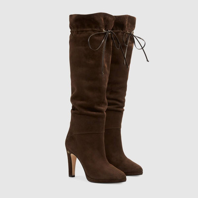 GUCCI Women's knee-high boot with Double G outlook