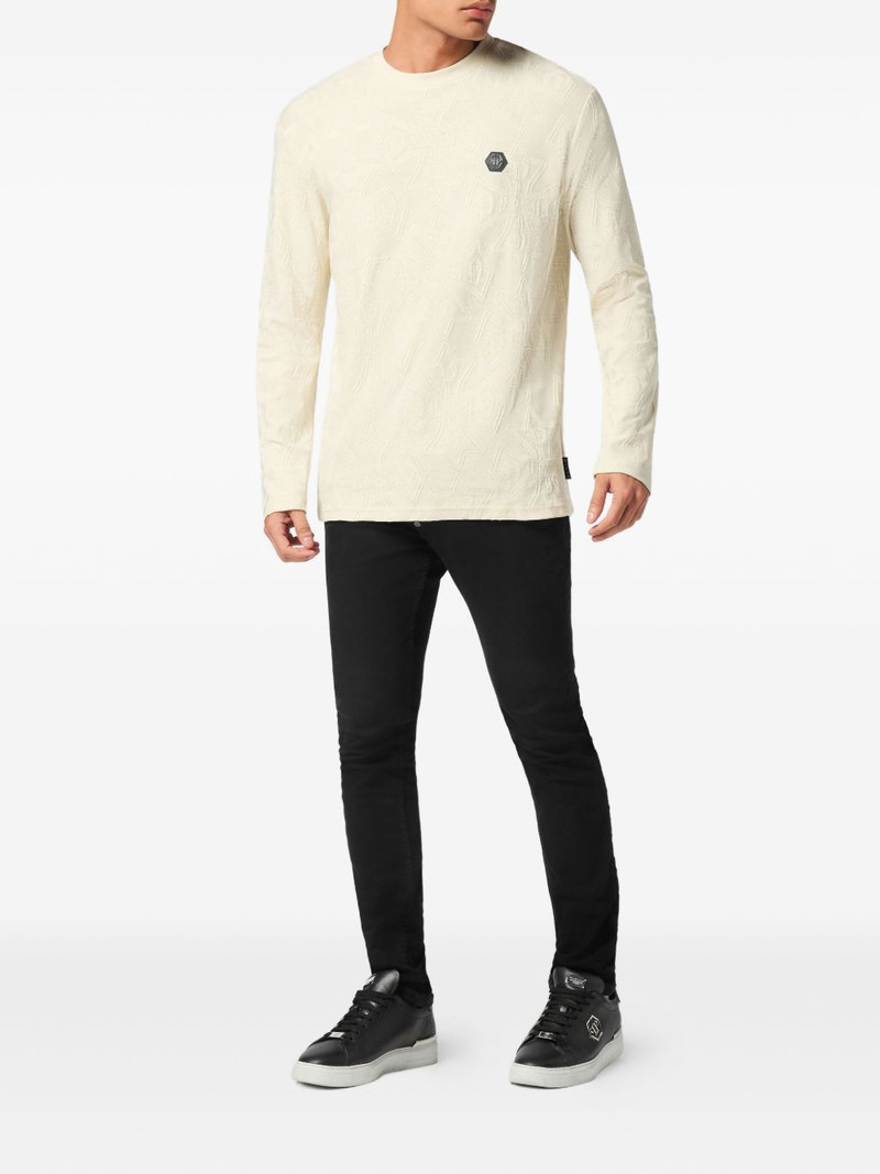 PHILIPP PLEIN Jacquard Crest T-shirt outlook