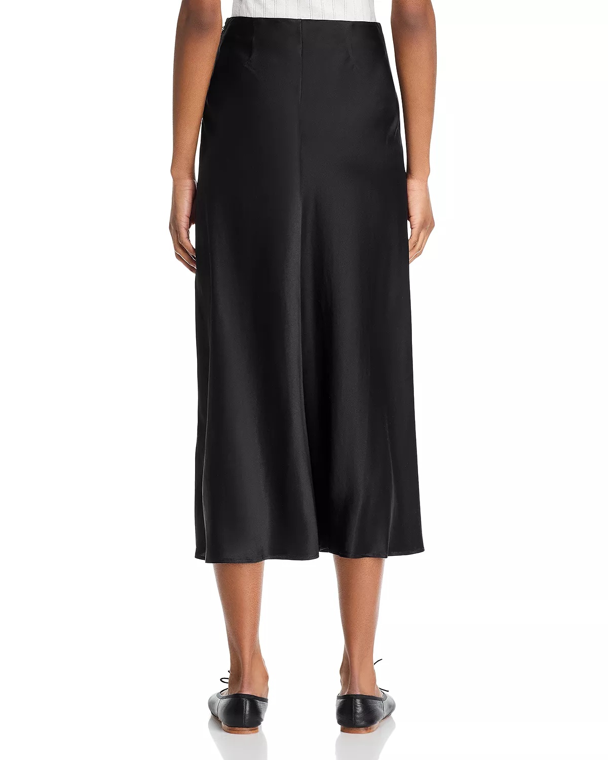 Bias Slip Midi Skirt - 3