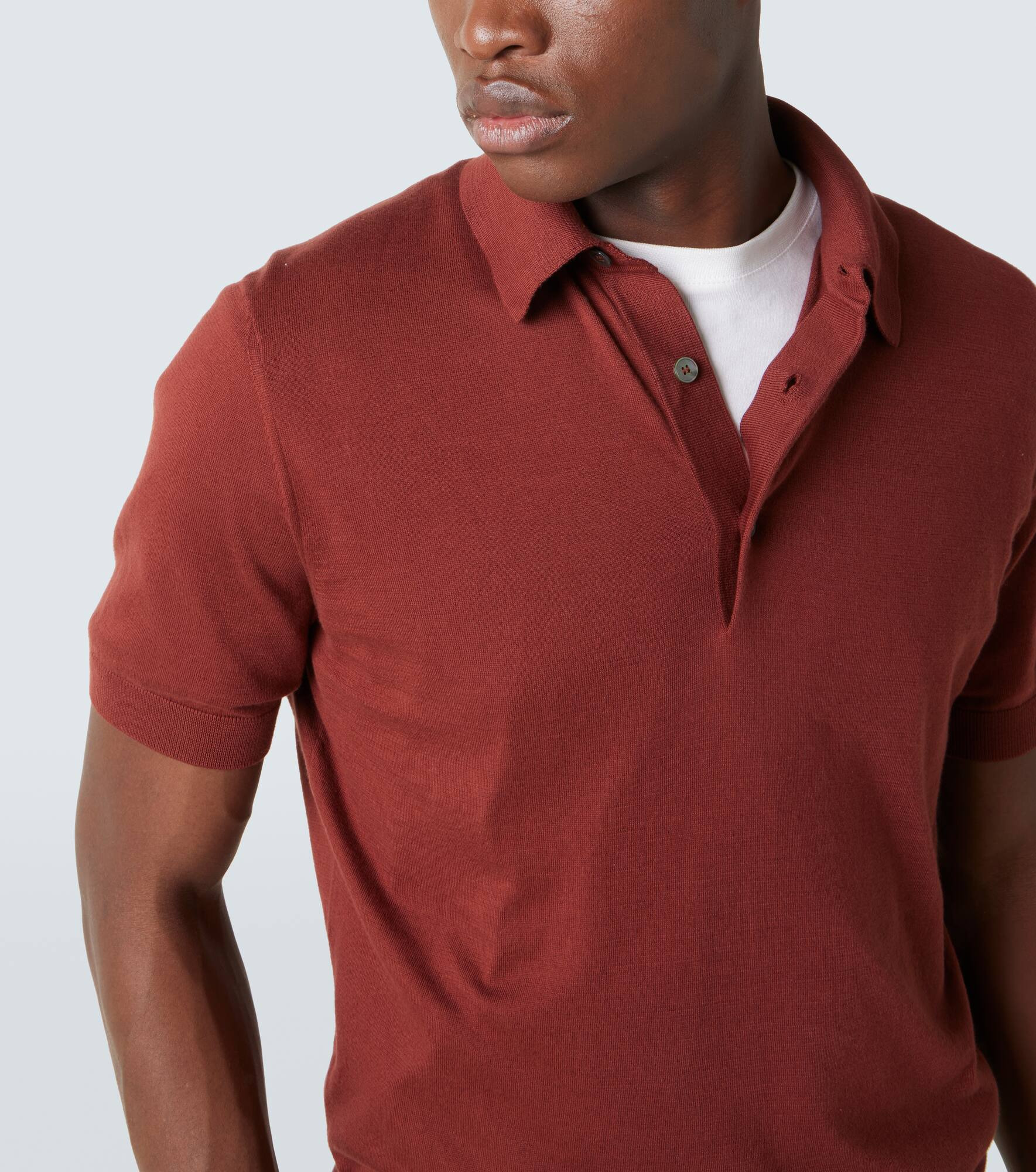 Cotton polo shirt - 6