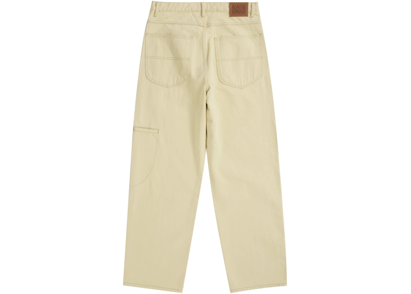 Supreme Marithé + François Girbaud X-Seam Baggy Jean White - 2