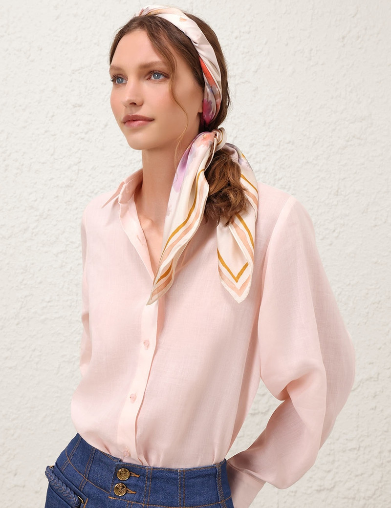 Zimmermann PRINTED SILK SQUARE 90 outlook