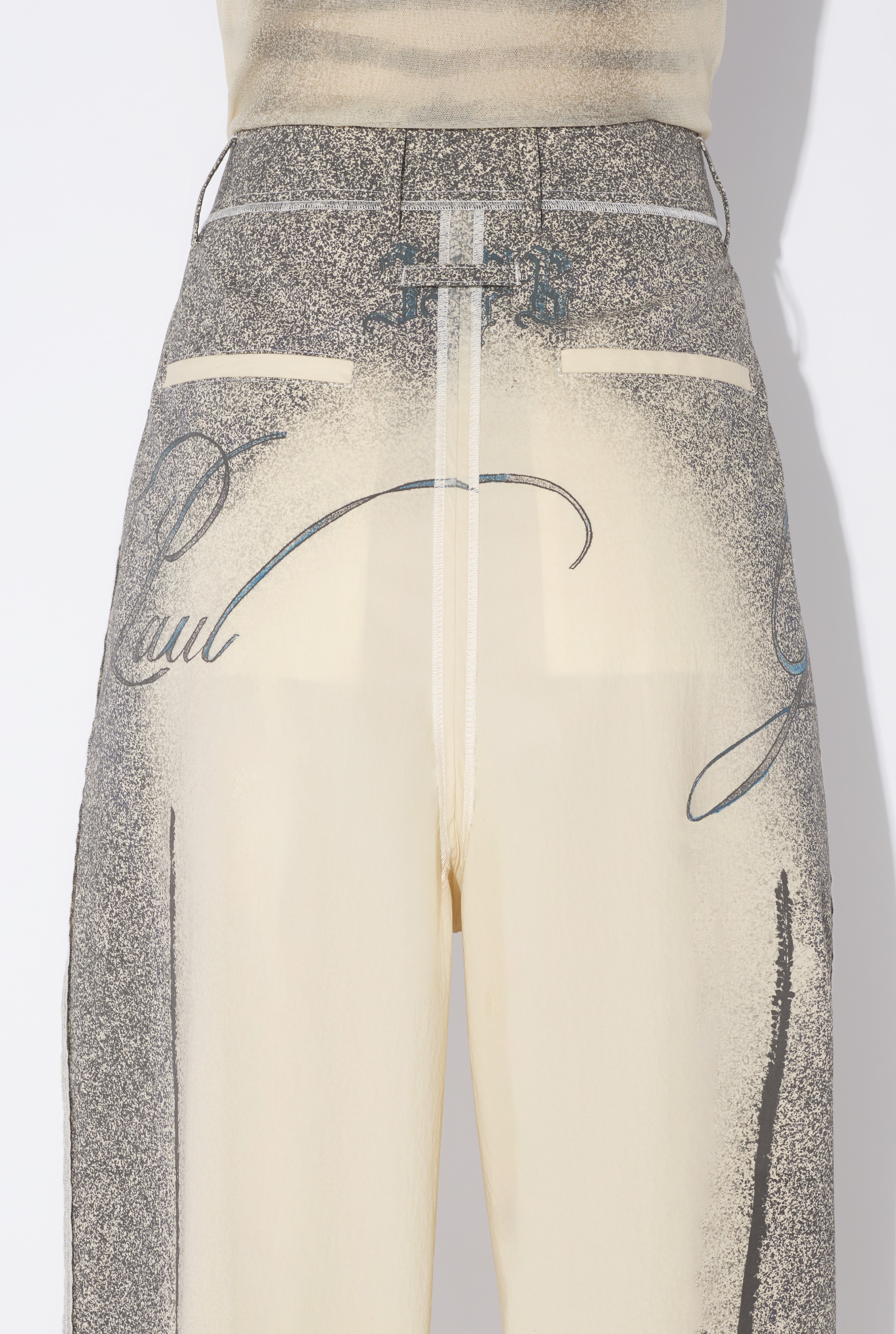 THE MULTI-TATTOO SUIT PANTS - 4