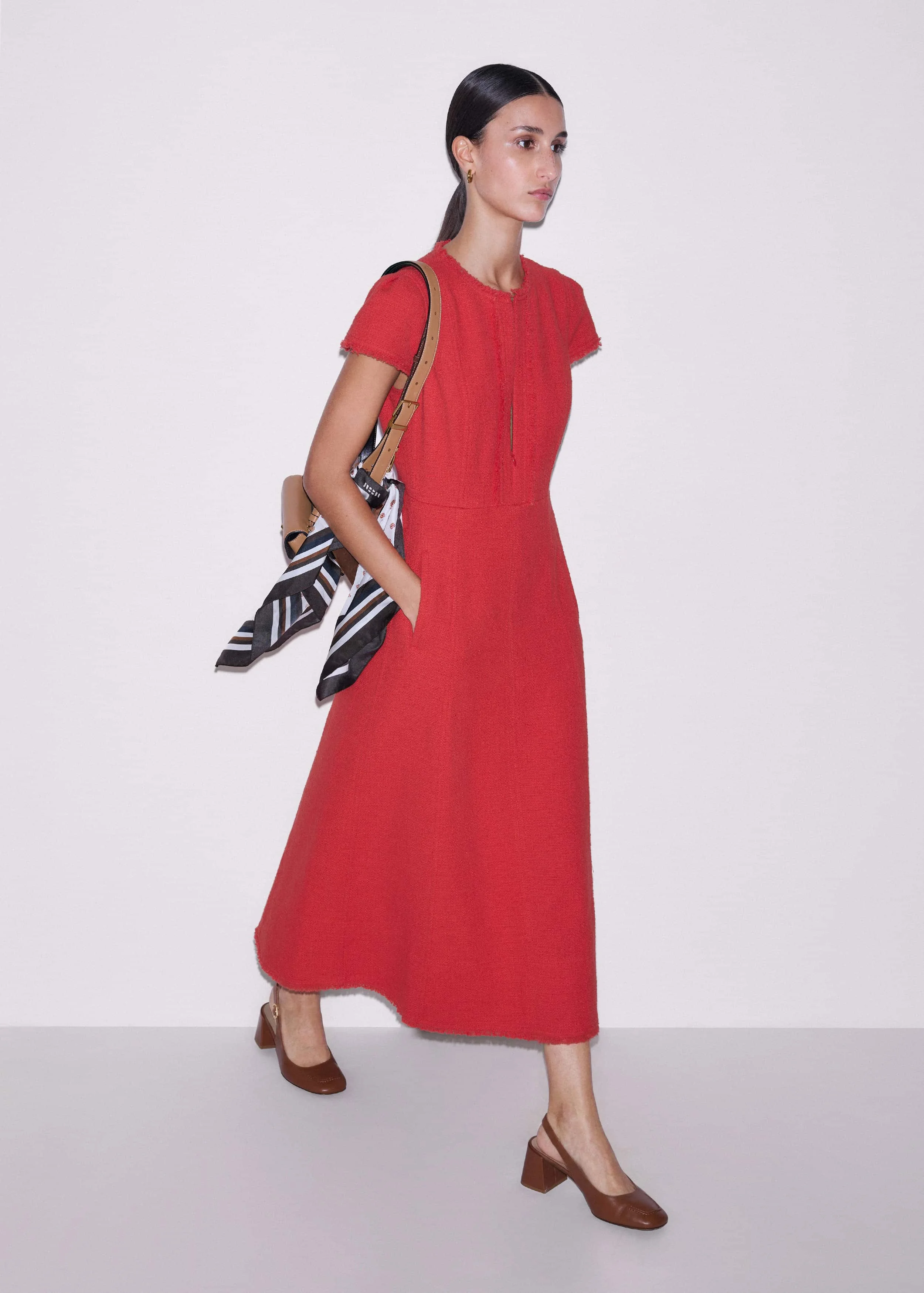 Fit + Flare Midi Dress - 1