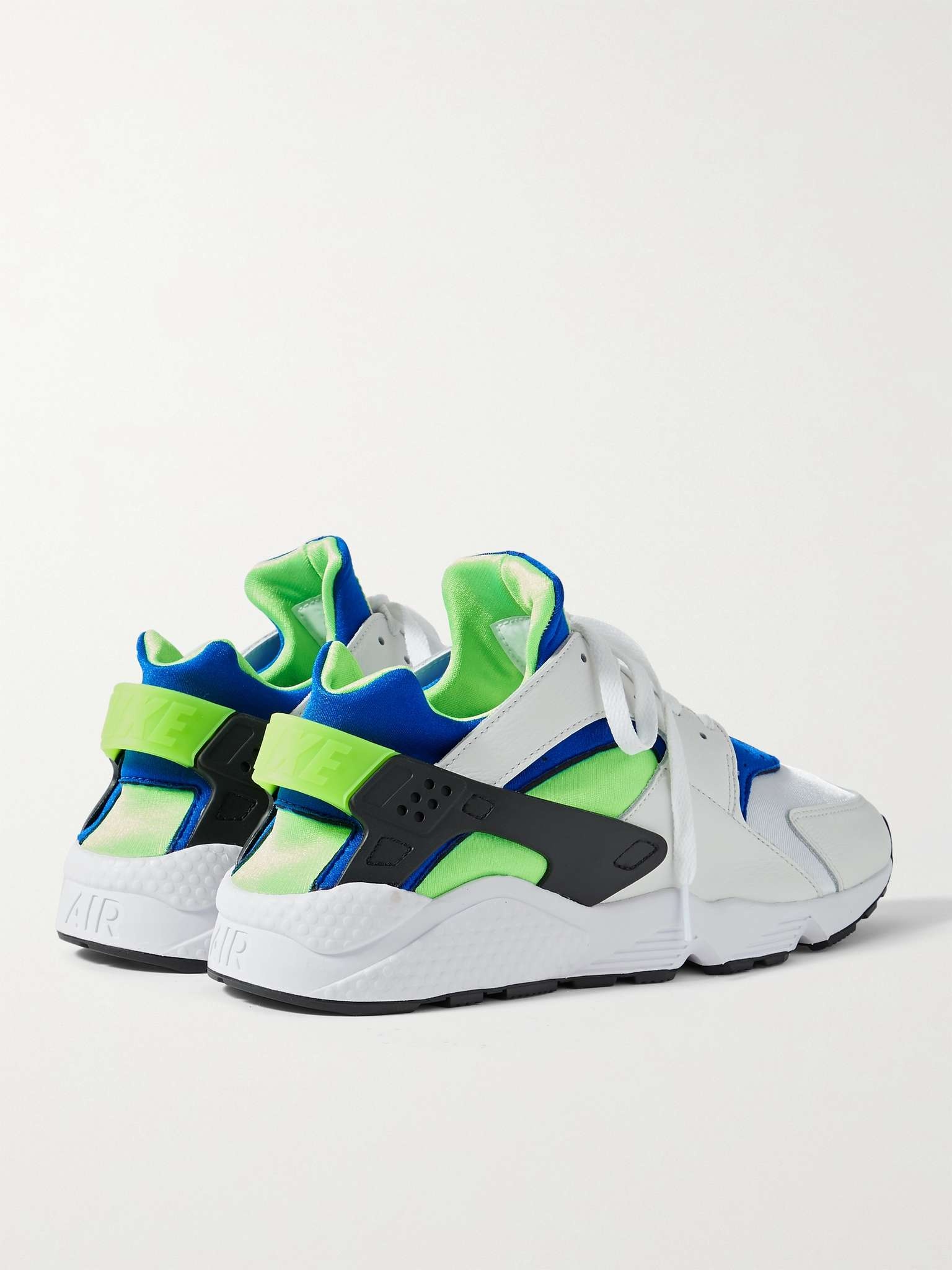 Air Huarache Leather and Rubber-Trimmed Neoprene Sneakers - 5