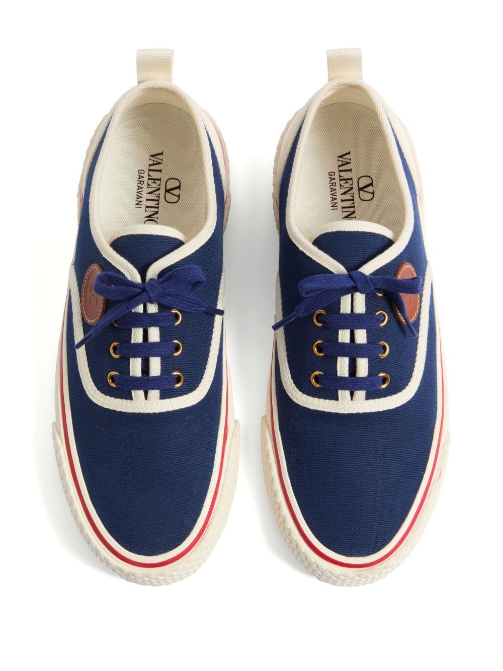 Indigo Nojoke Canvas Trainers - 4