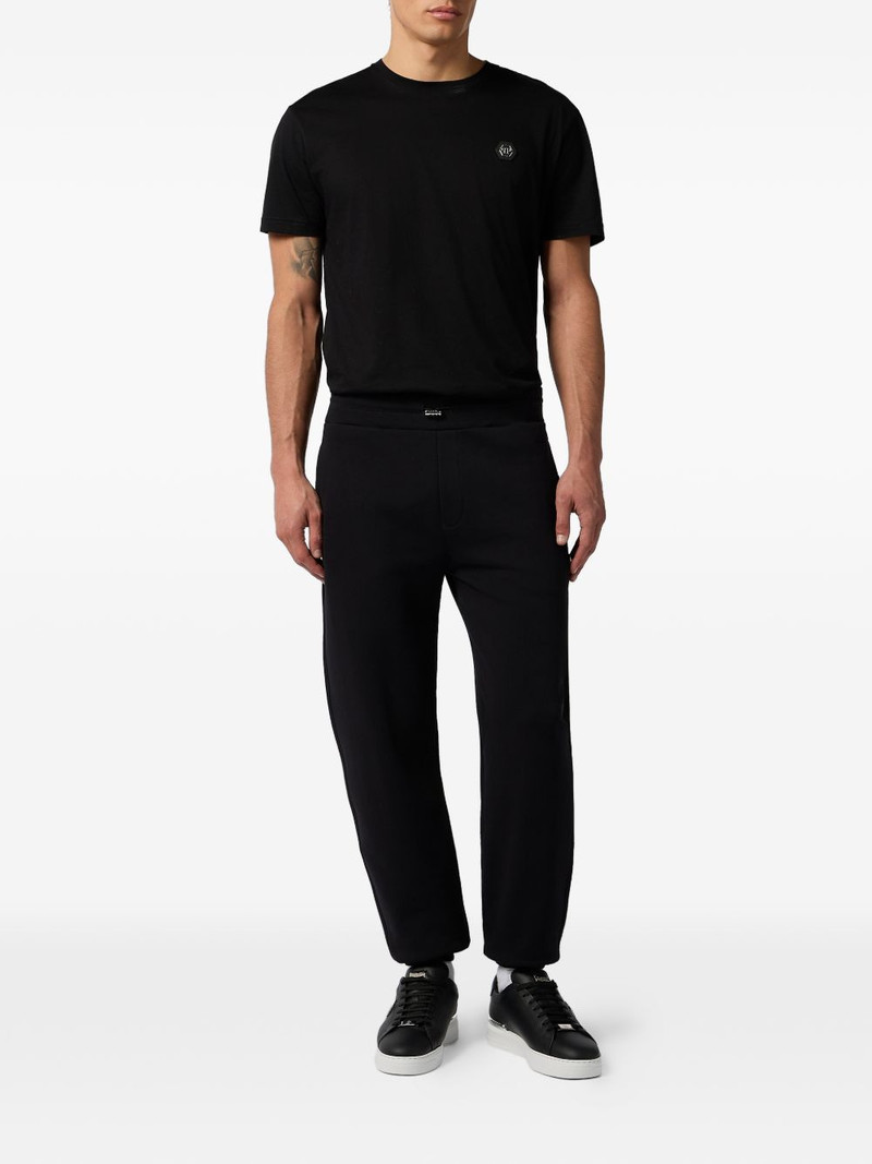 PHILIPP PLEIN logo sweatpants outlook
