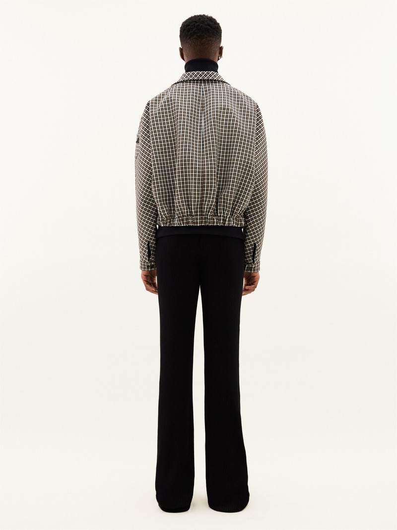 CHECK BOMBERS JACKET 4