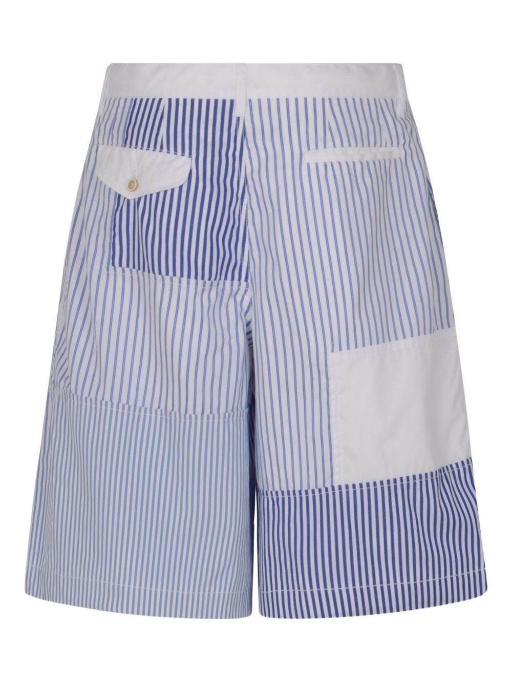 patterned-design shorts - 2