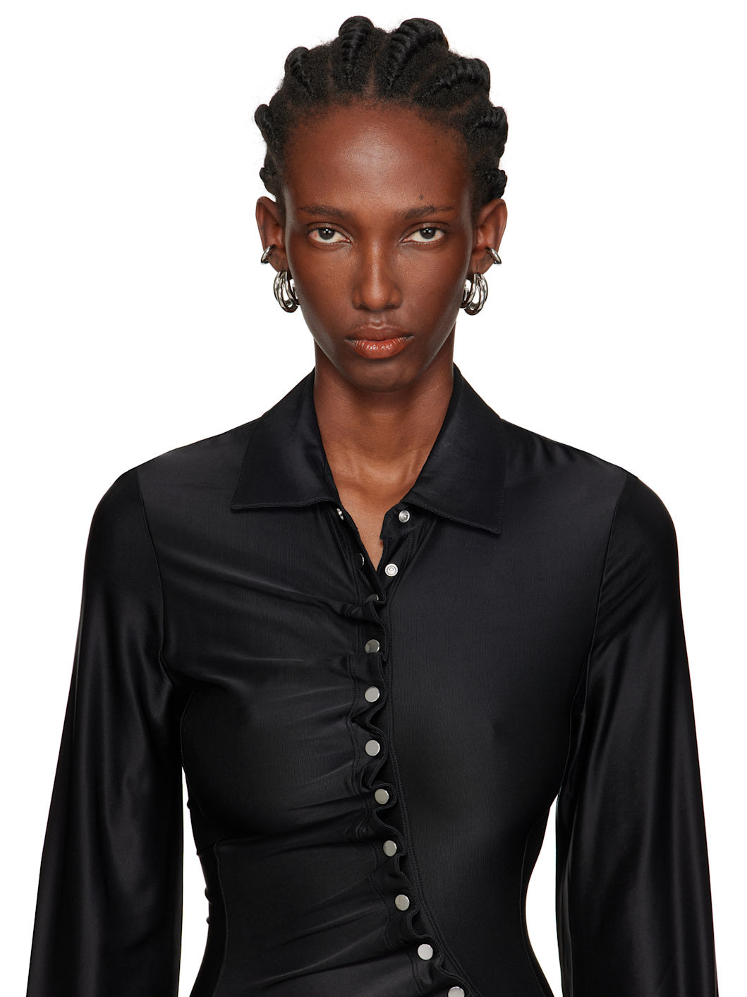 Pin & Cuff Earrings Set - 3