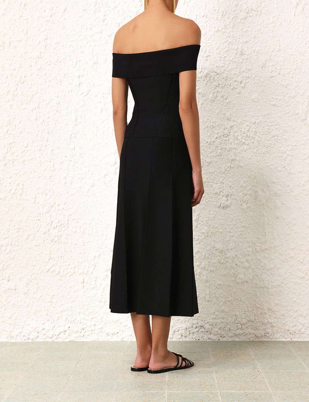 MATCHMAKER KNIT PANELLED SKIRT - 4