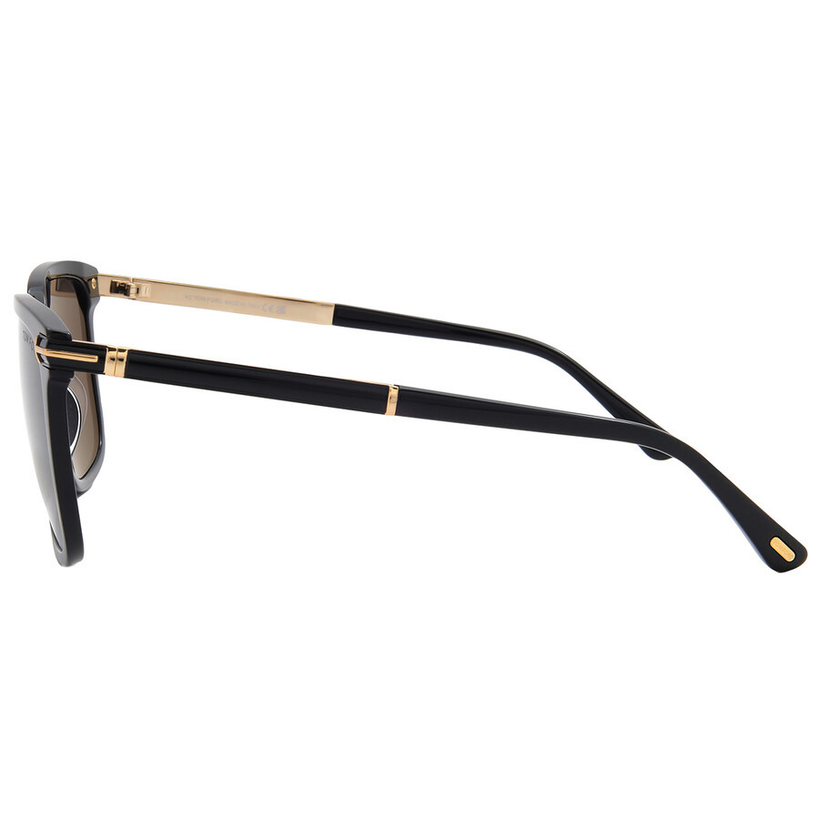 Tom Ford Jochem Smoke Sport Men's Sunglasses FT1183 01A 56 - 3