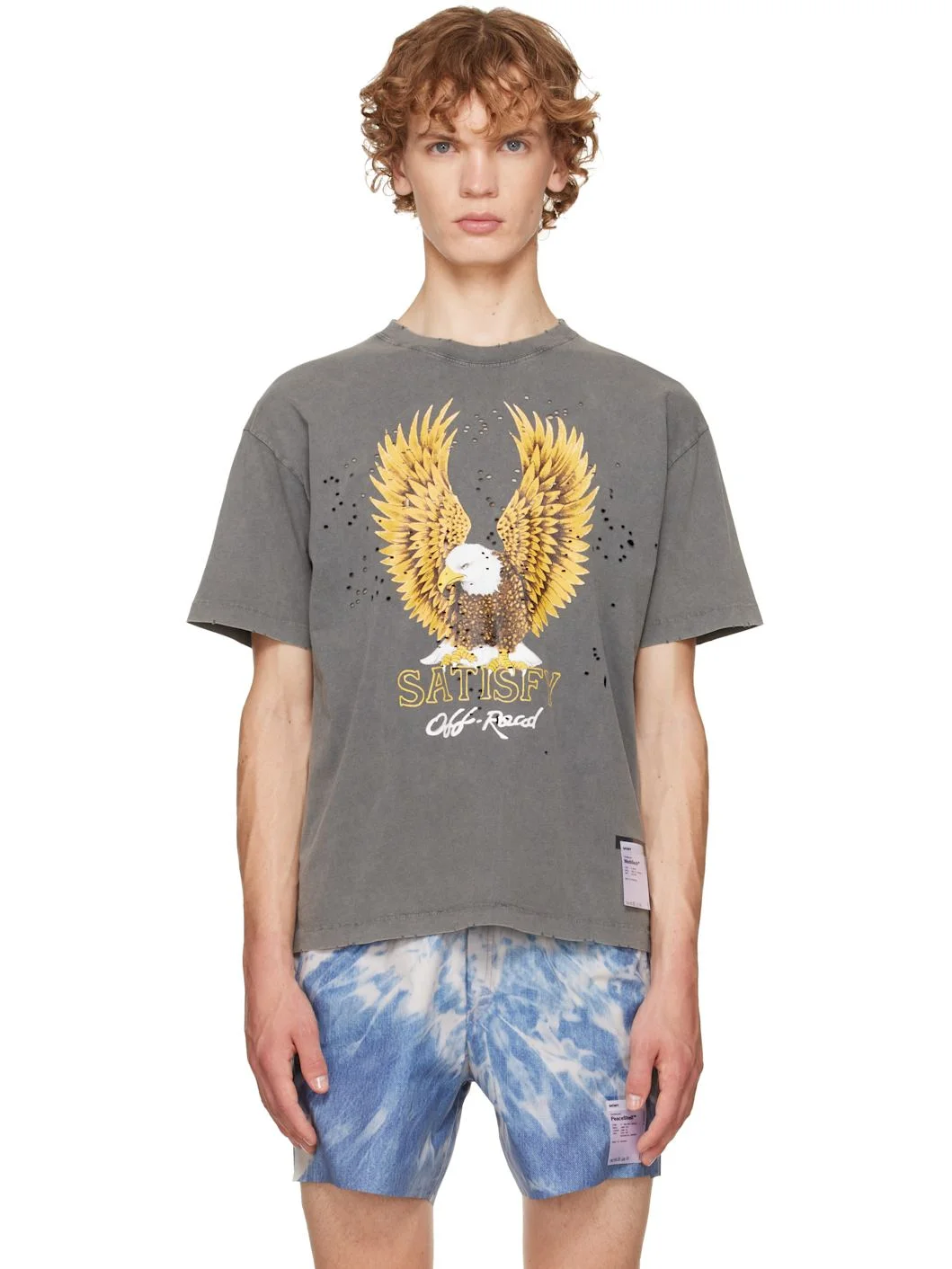 Gray MothTech T‑shirt - 1