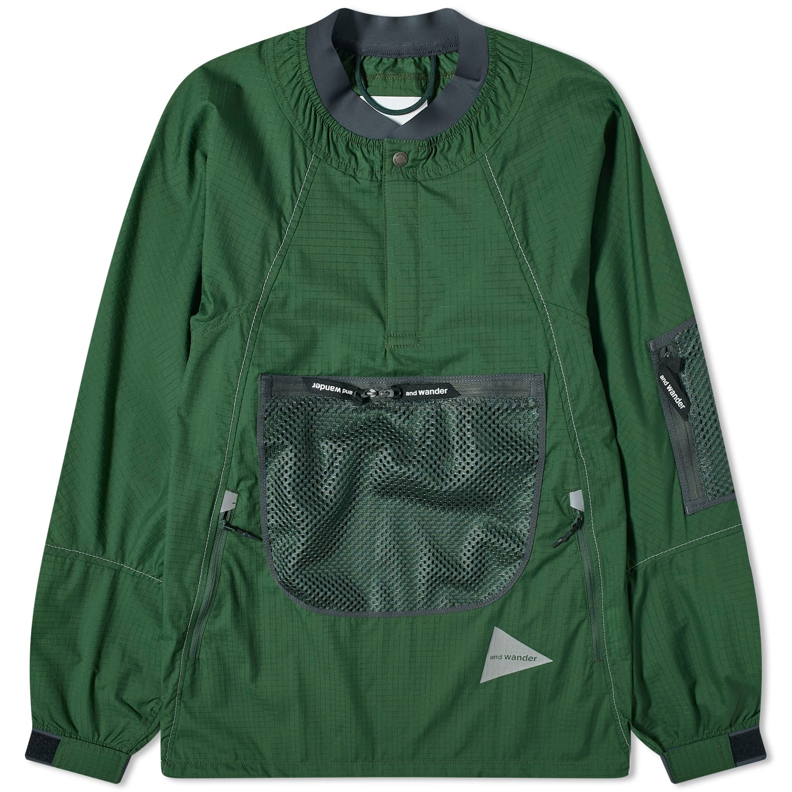 and wander Breathable Ripstop Pullover Jacket - 1