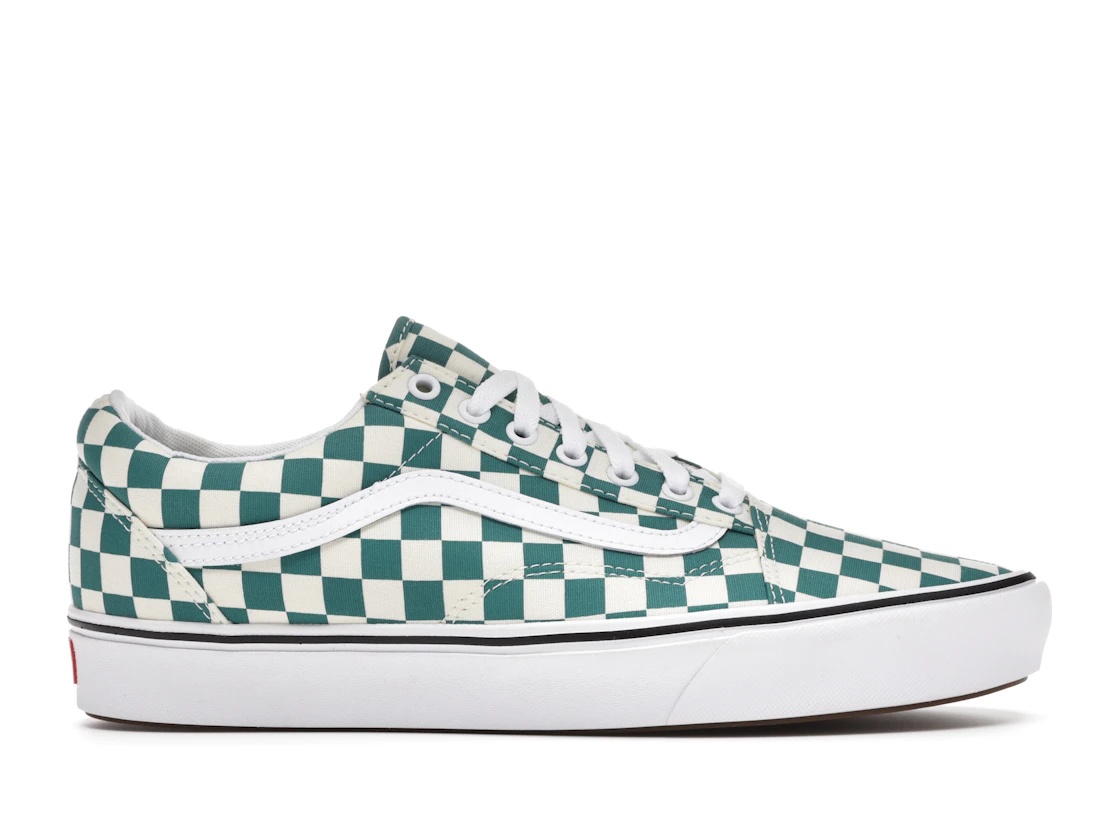 Vans Old Skool Comfycush Checkerboard Quetzal - 1