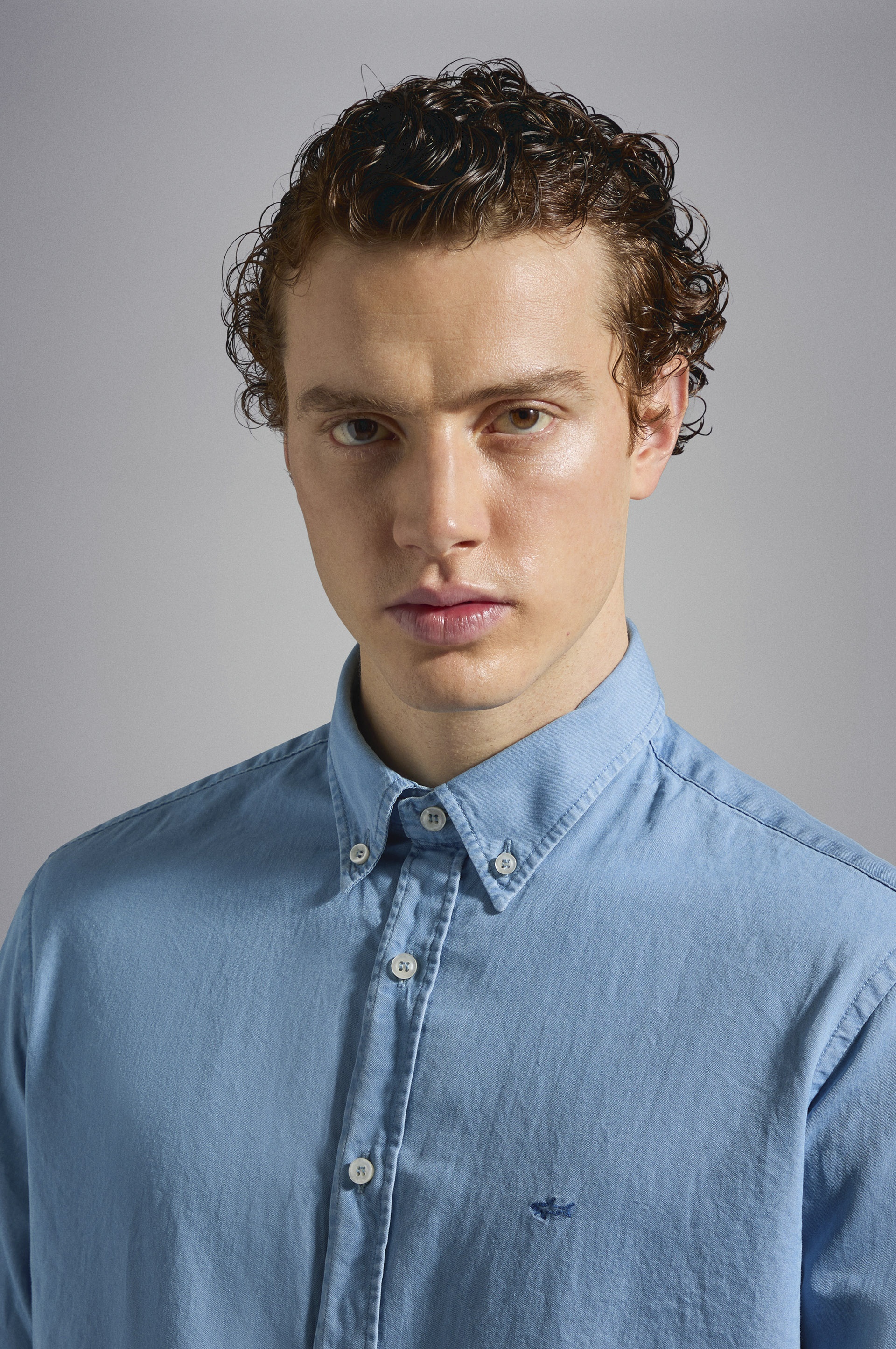 DENIM COTTON SHIRT - 4