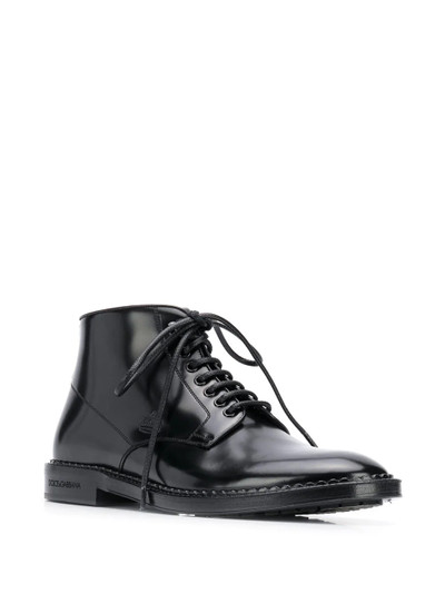 Dolce & Gabbana lace-up ankle boots outlook