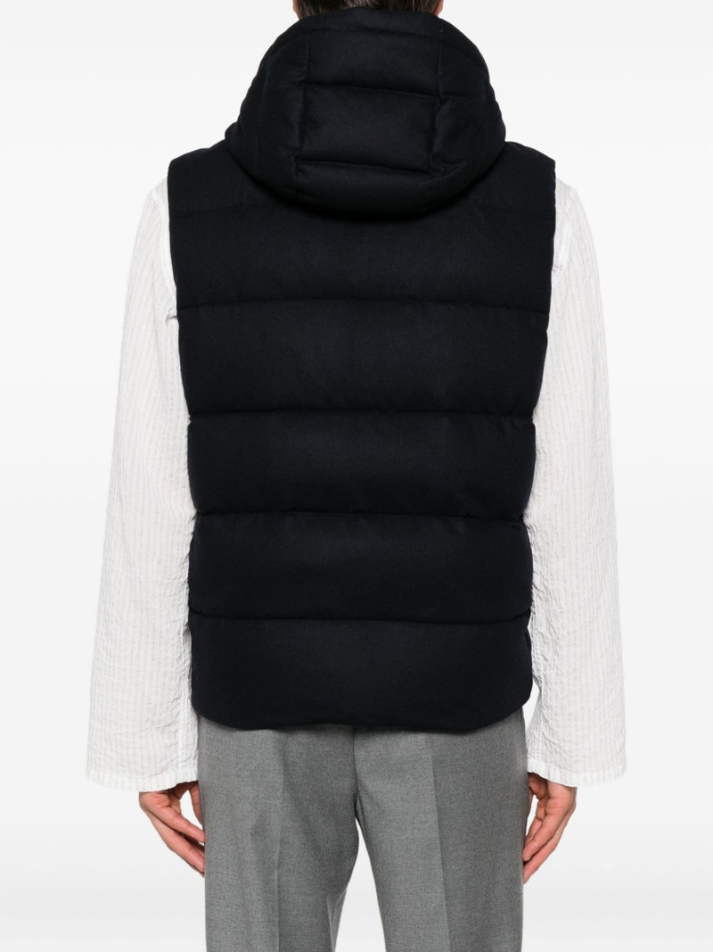 hooded quilted vest 4