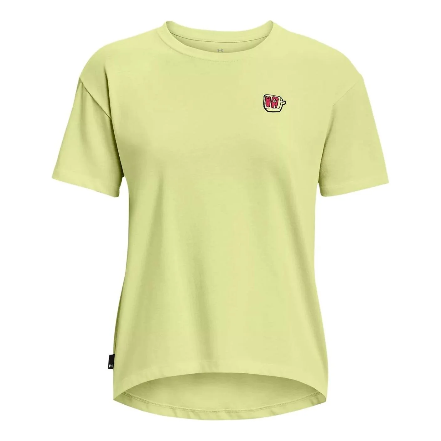 (WMNS) Under Armour Heavyweight Graphic T-shirt 'Yellow' 1376743-391 - 1