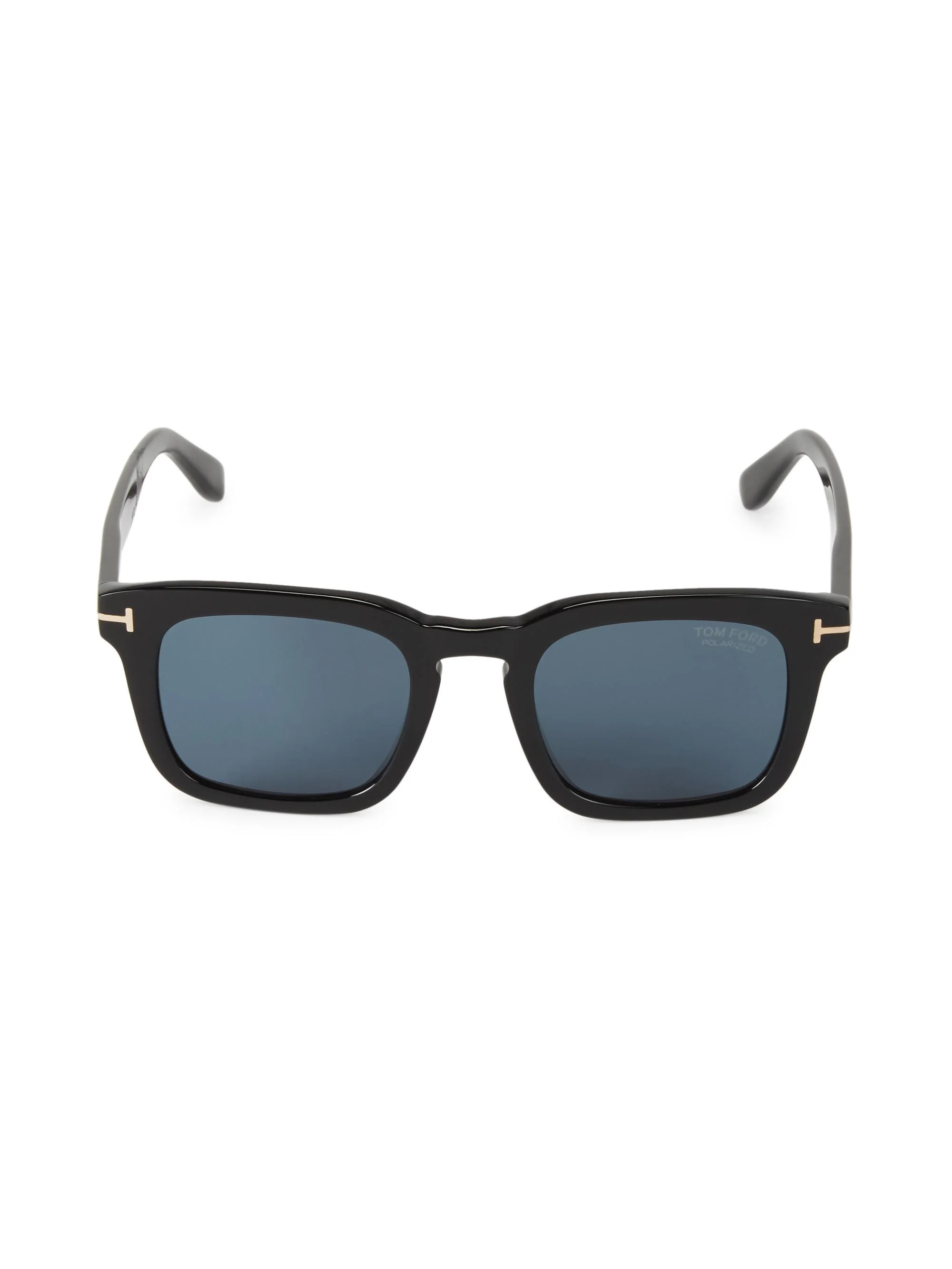 Men's Dax 50MM Square Sunglasses - Black - 1