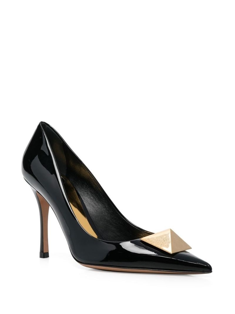 Roman Stud pointed-toe pumps - 2