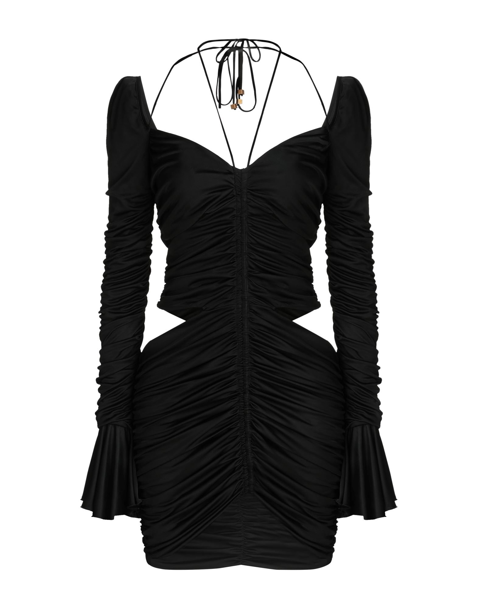 Black Women's Short Dress - 1