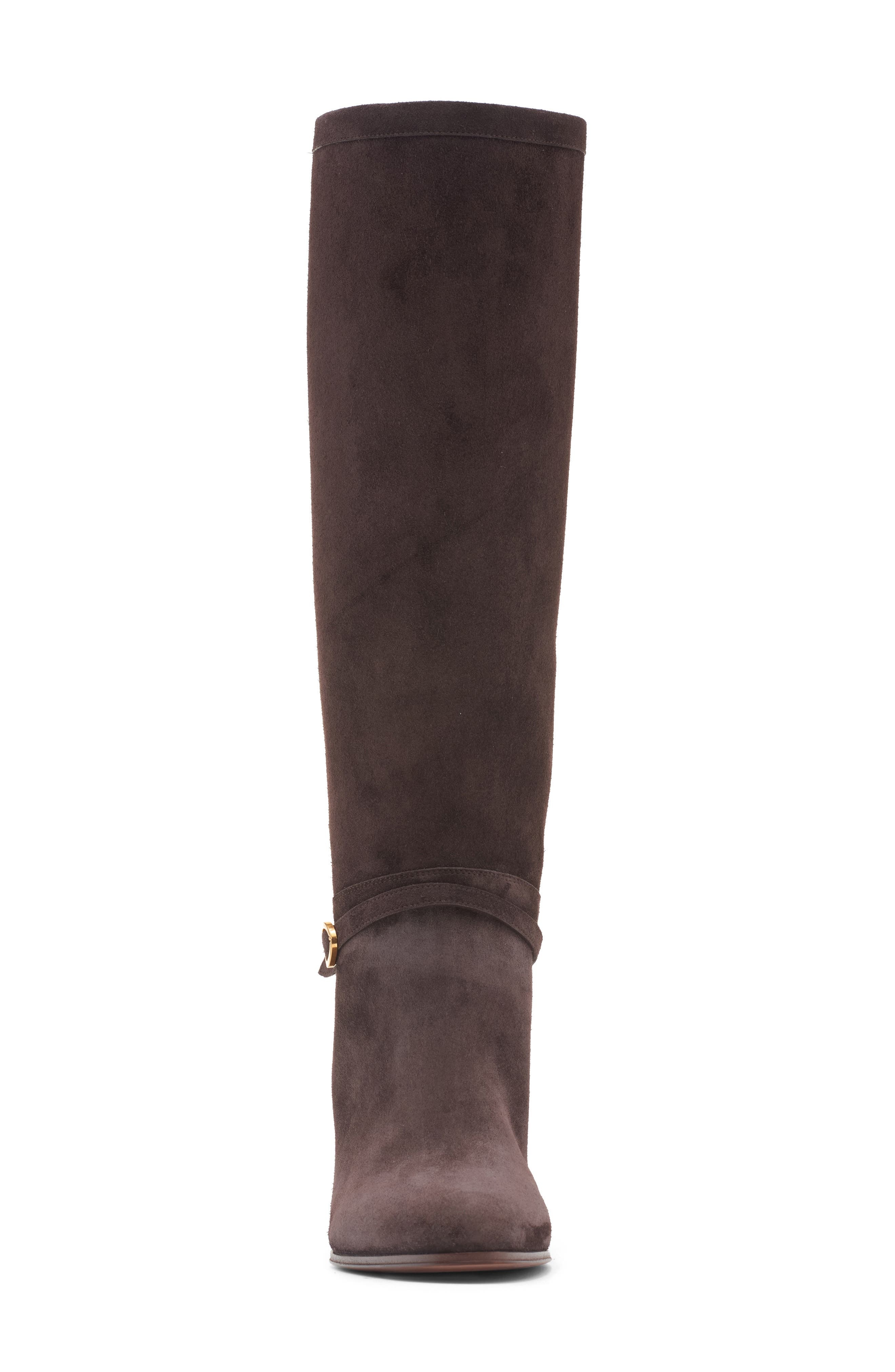 Valentino Garavani Pattie Tall Boot in Brown at Nordstrom - 4