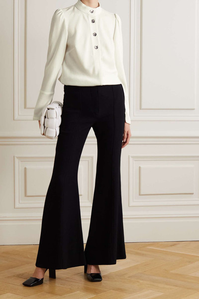 Proenza Schouler Hammered-satin blouse outlook